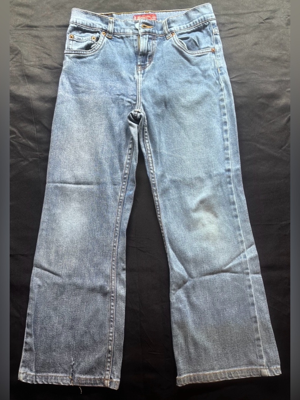 #D-11 Girls 517  Levi’s Blue Denim Jeans 
Sz 12-1/2